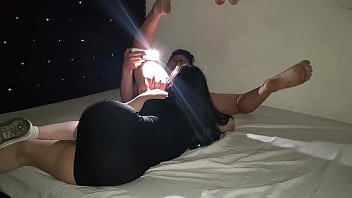 Eating with my step-cousin