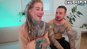 Tattoo slut babe gets ruined by a thick BWC &mdash;