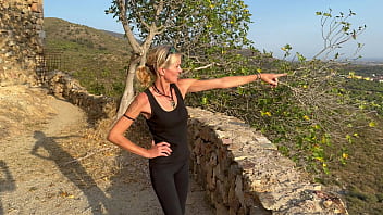 ACCIDENTAL HOMEMADE OUTDOOR PORN - We cum very fast at