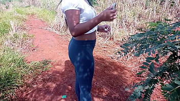 I managed to take the hottie to the cane field,