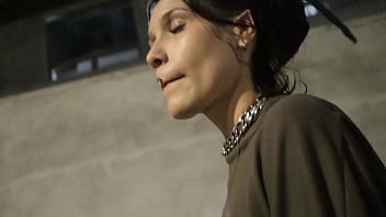 POV - Petite Brazillian Bartender girl fucks for Money after