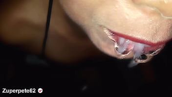 My sexy stepsister Susy gives me a blowjob and she