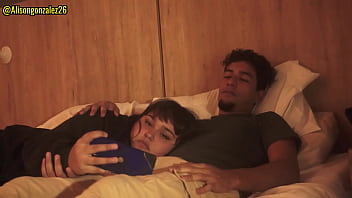 Watching a movie with my stepfather and I accidentally swallowed