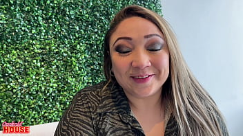 This chubby married woman is a delight that her cuckold