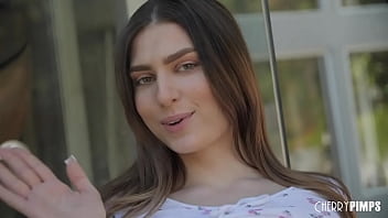 Kamryn Jade Plays With Her Big Tits Before Stripping For