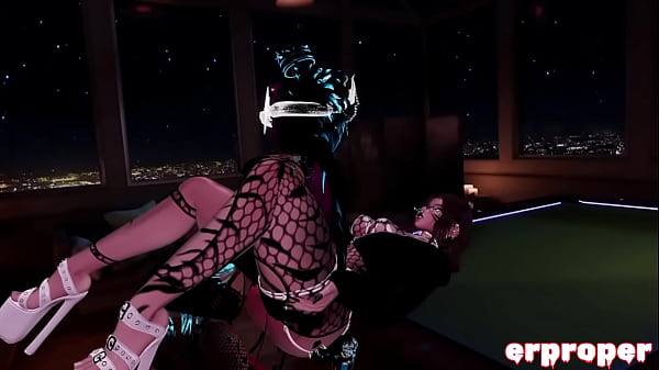 Vrchat domimommy and her novice cub