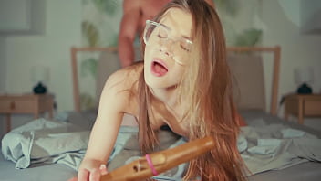 Tiny Baby Doll Gets Her Tight Little Pussy Stretched