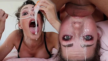 Goat of the throat, queen of the throat. Eye contact,