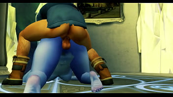 Evil Snow Queen's Pussy Pounded By Cock Doggystyle