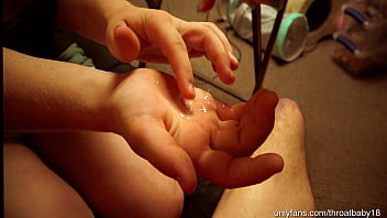 Teen shares her stepbrothers cum with her 18 year old