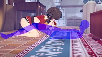 KonoSuba Hentai - Megumin blowjob and cum in her mouth