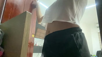 Sexy 18 year old girl is recorded in her room