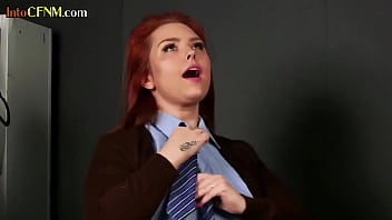 Bigboobs CFNM cheerleader jerking off lucky guy