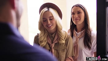 Girl scout teen Lexi Lore and scout leader MILF Katrina