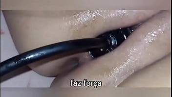 I screamed like crazy as he broke into my pussy