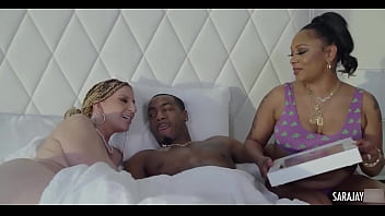 It's Porsha Carrera & Sara Jay Milking Mazee! Threesome Alert!