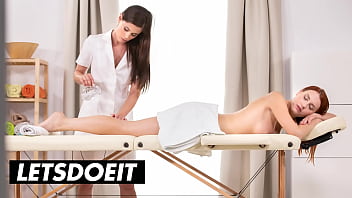 Little Caprice And Charlie Red Czech Hot Lesbian Masseuse Leads