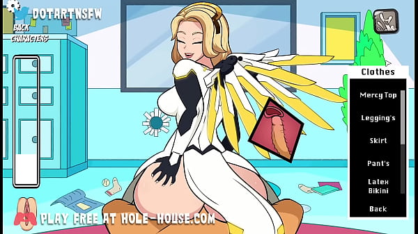 Mercy [Overwatch] Full Scene Creampie Compliation Moaning Orgasms - Hole