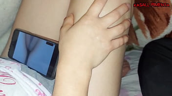 That's what happens when a woman watches porn, pussy is