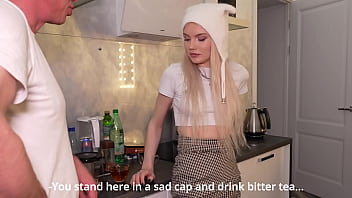 PASSIONATE SEX WITH STEPDADDY. Stepdaughter Isn't Turned On By Boyfriend.