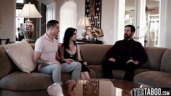 Big boobs gold digger pounded by her BF and his