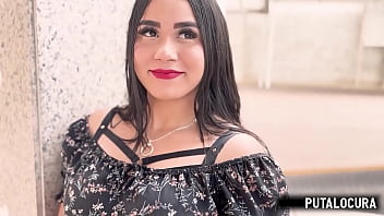 PutaLocura - Sensual Venezuelan Brithany is caught and fucked hard