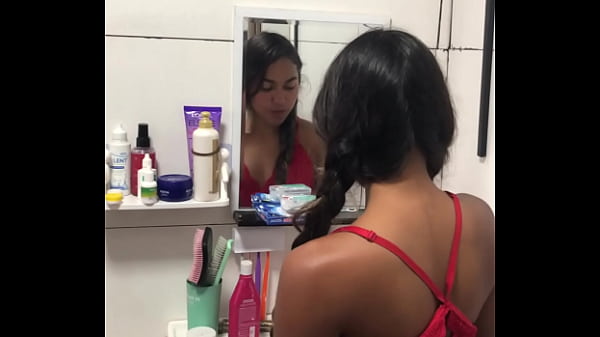 The young girl couldn't take it anymore and sat down