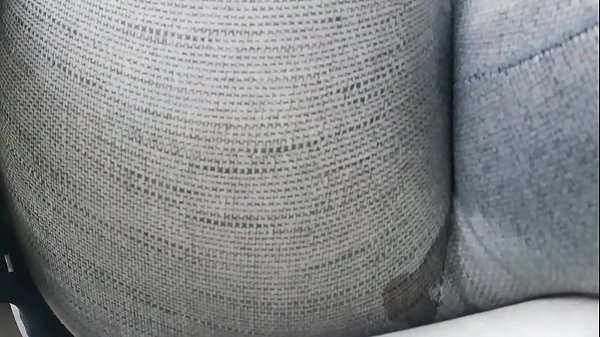 I show my tits in a public garden and then