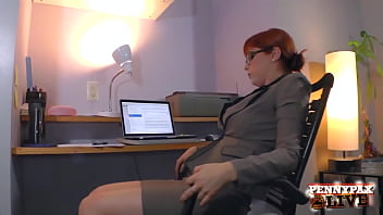 Penny Pax Gets Aroused At The Office! She Needs Pussy