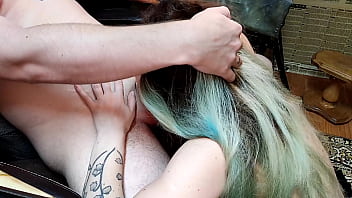 Young mom is full of cum