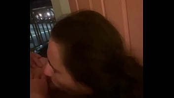 Sucking and fucking in hotel and getting cream pied