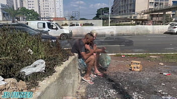 SPONSORED GIRL GOES OUT TO HUNT HOMELESS PEOPLE TO FULFILL