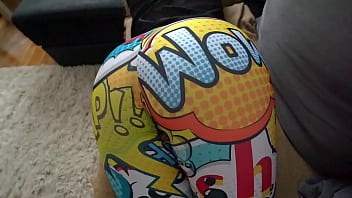 Stepsister accidentally showed her naked photos of her big ass