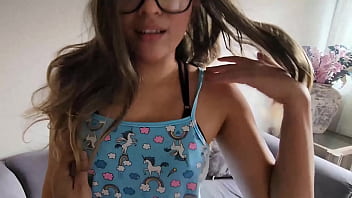 Sexy stepsister I offer him money in exchange for sex