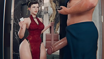 Special Room Service for Big Boss - Anal,Squirting,Creampie (3D Sex