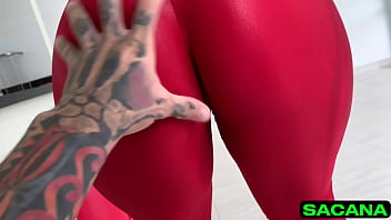 Hot boxer having horny sex