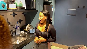 My wife's half-sister came from the countryside to spend the