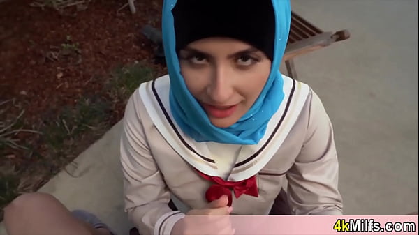 Angeline loves her hijab even while fucked she is not