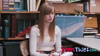 Pale Teen Thief Dolly Leigh Gets Stripped And Fucked By