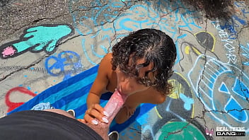 Bang! Real Teens - Isabella Jules Fucked Outdoors Then Covered