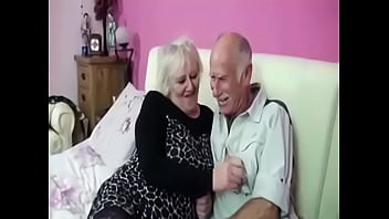 Old man or woman very painful sex