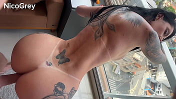 CAN SHE TAKE IT? - Brunette MILF Amateur Rough Ride