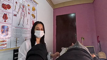 Unexpected erection in front of the nurse