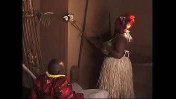 Big beautiful black woman Sweett Vellvett with red hair, big