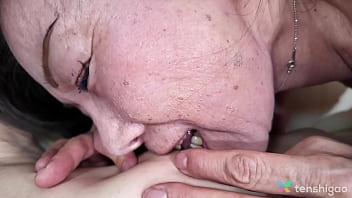 Mature Japanese brunette Jun Shiramine excites a man for sex