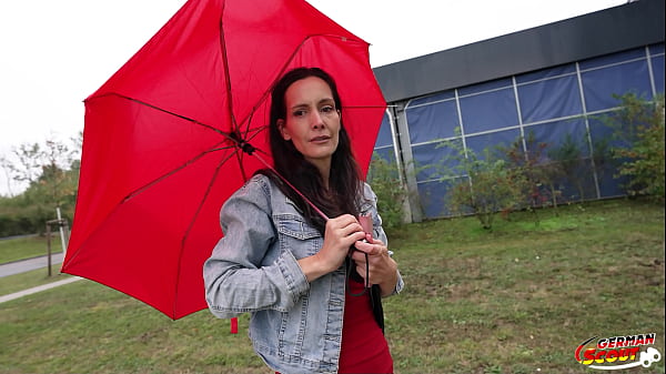 GERMAN SCOUT - Skinny Austrian Mature Mia Moon talk to