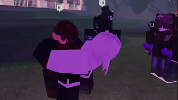 Getting fucked by multiple guys in public (roblox)