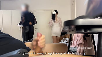 My stepmom and I caught my husband watching porn and