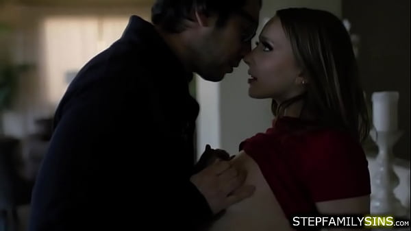 Stepdaughter seducing pissed off stepdad