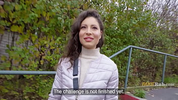 Stranger Does Cucumber Deepthroat Challenge To Qualify To Suck My